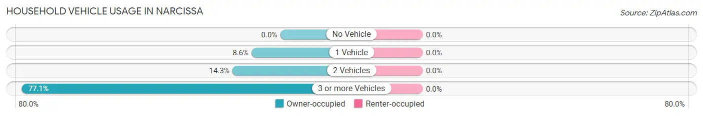Household Vehicle Usage in Narcissa