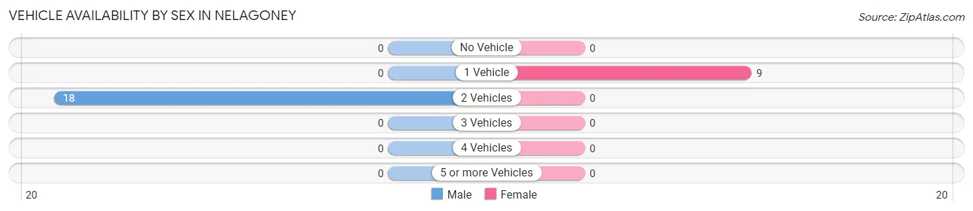 Vehicle Availability by Sex in Nelagoney