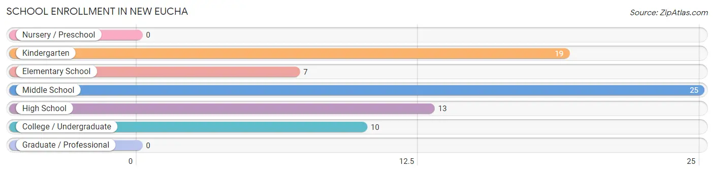 School Enrollment in New Eucha