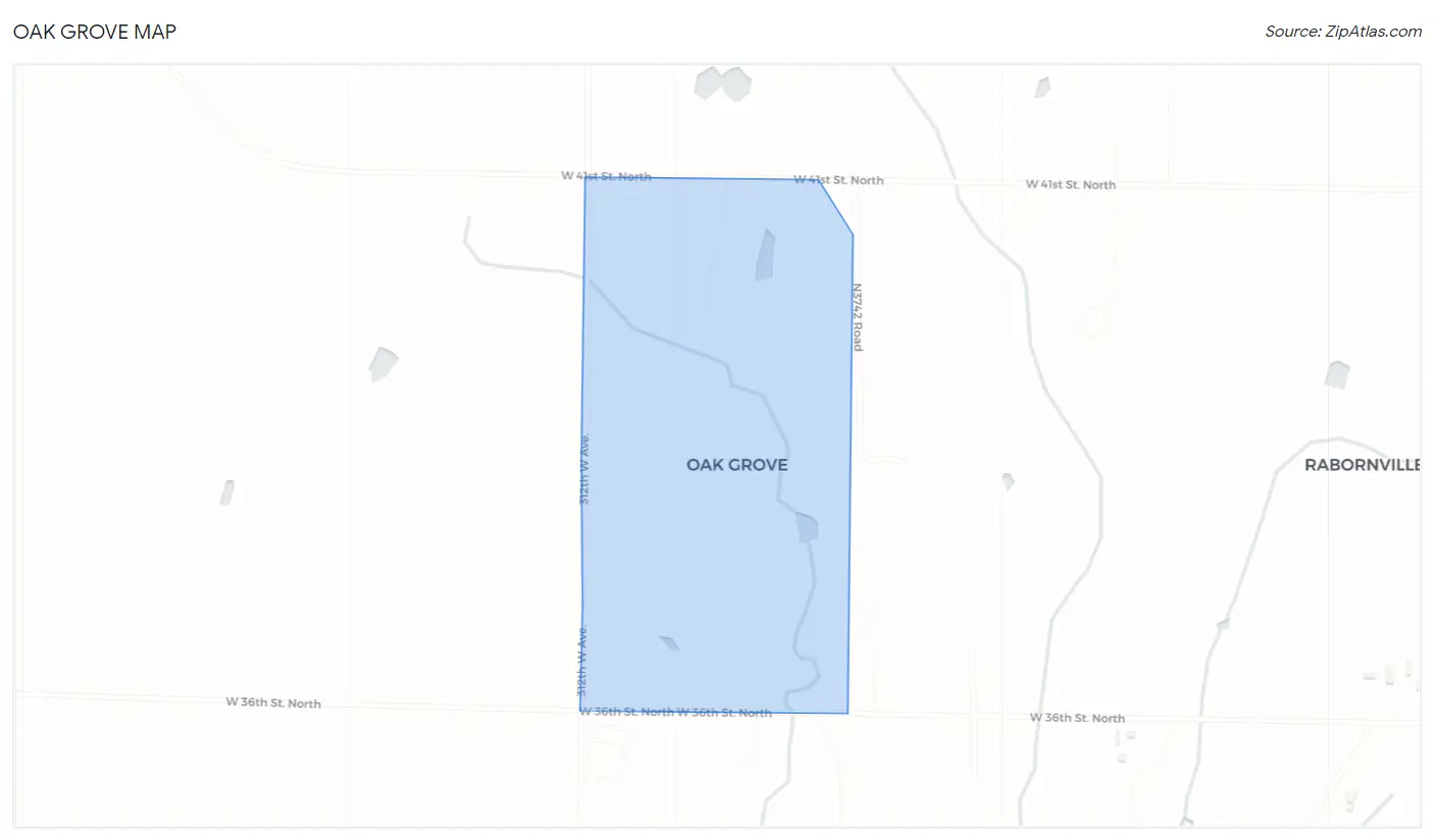 Oak Grove Map