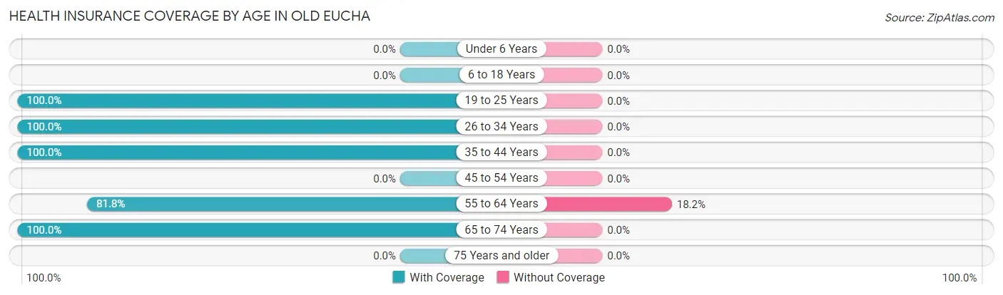 Health Insurance Coverage by Age in Old Eucha