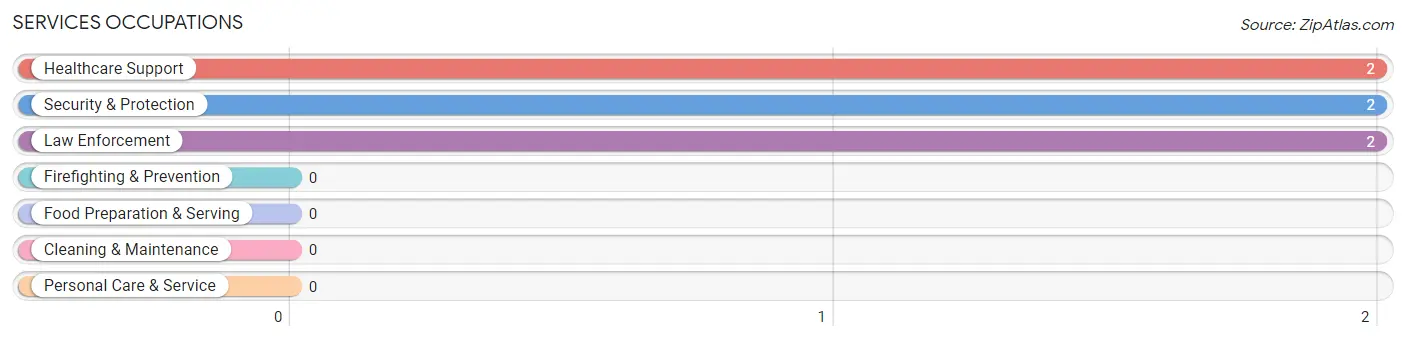 Services Occupations in Phillips