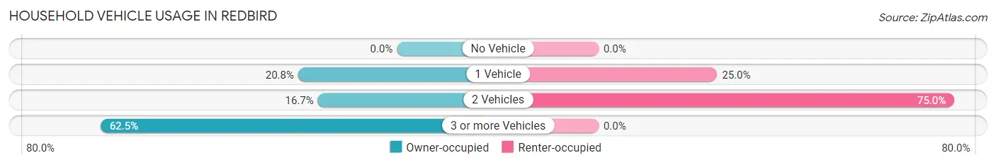 Household Vehicle Usage in Redbird