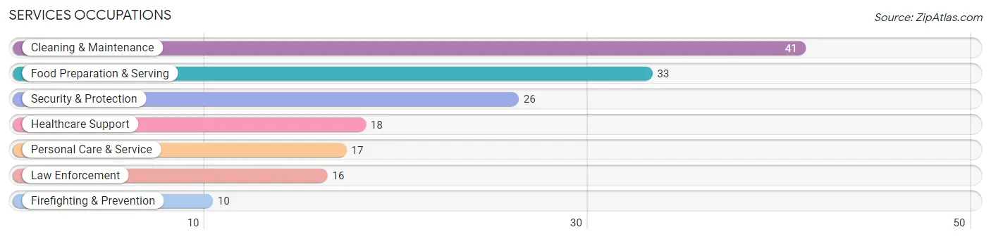 Services Occupations in Shattuck