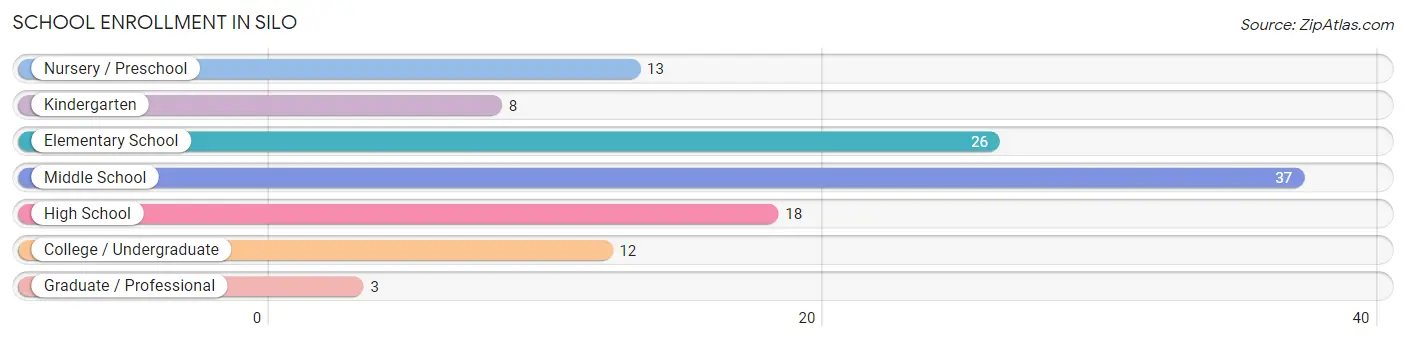 School Enrollment in Silo