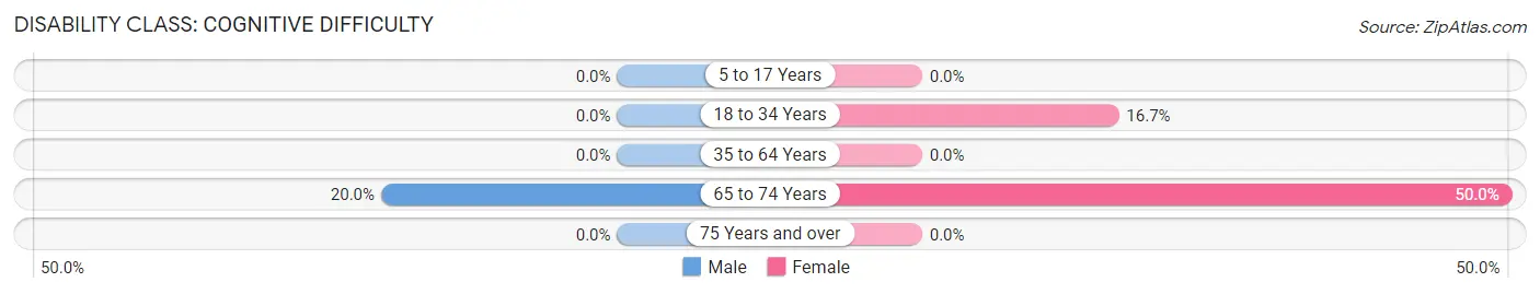 Disability in Smith Village: <span>Cognitive Difficulty</span>