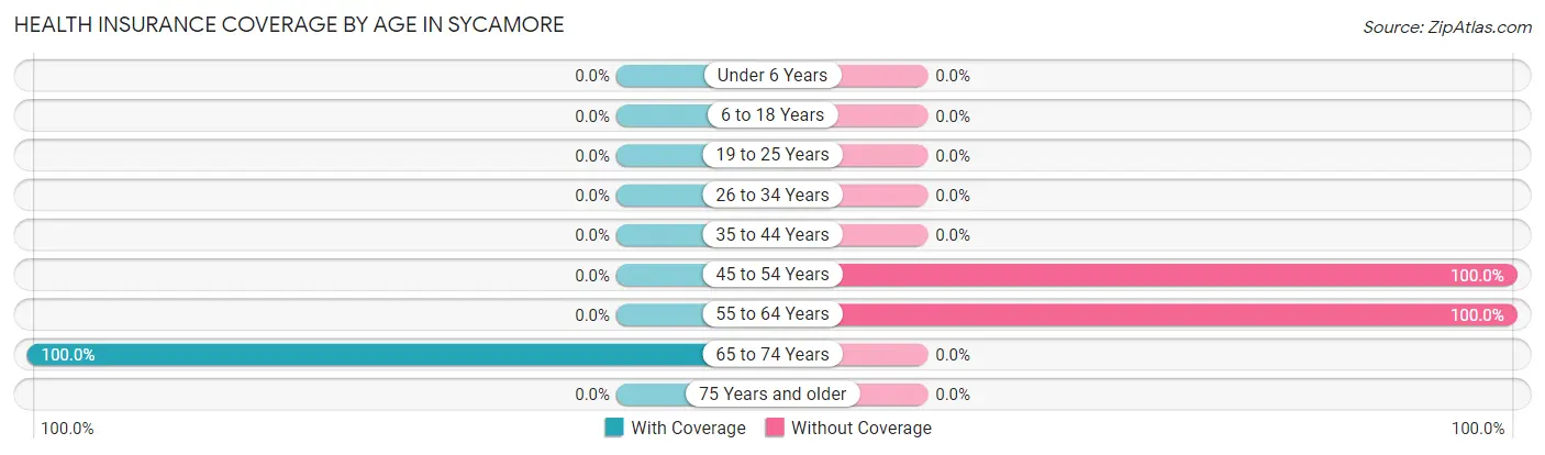 Health Insurance Coverage by Age in Sycamore