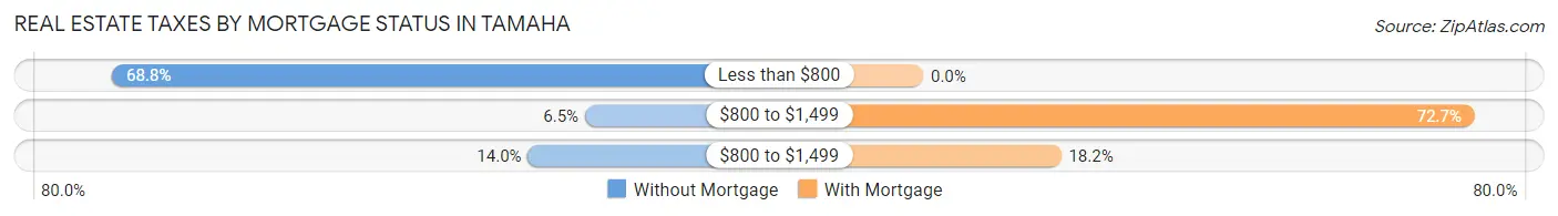 Real Estate Taxes by Mortgage Status in Tamaha