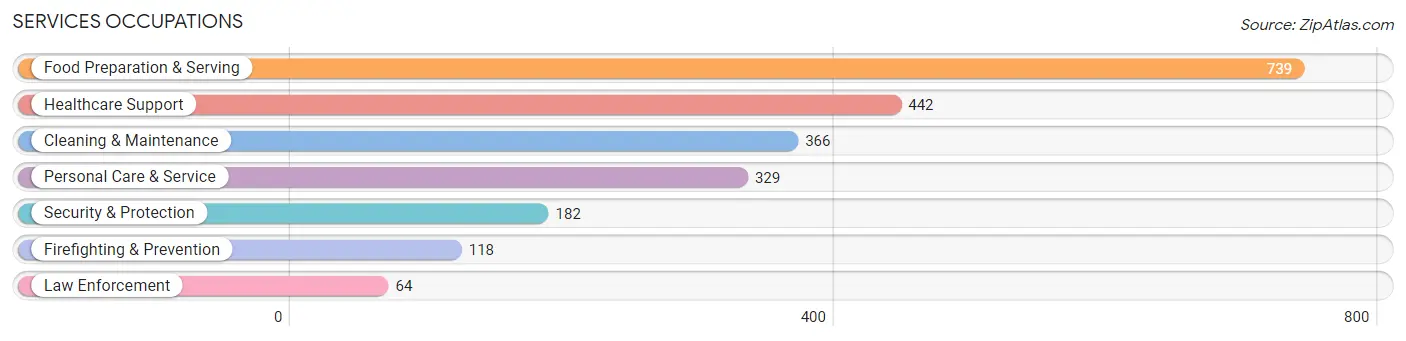 Services Occupations in Central Point