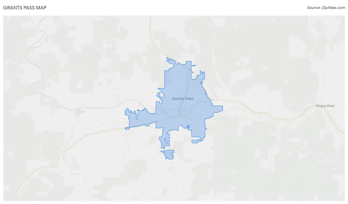 Grants Pass Map