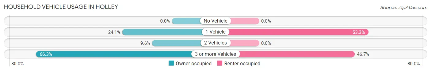 Household Vehicle Usage in Holley