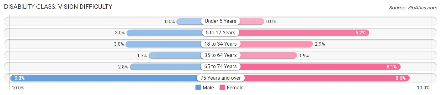 Disability in Lebanon: <span>Vision Difficulty</span>