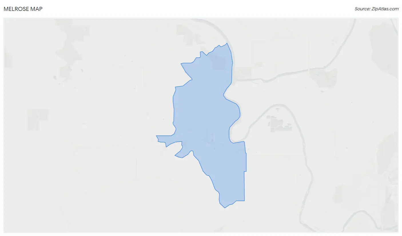 Melrose Map