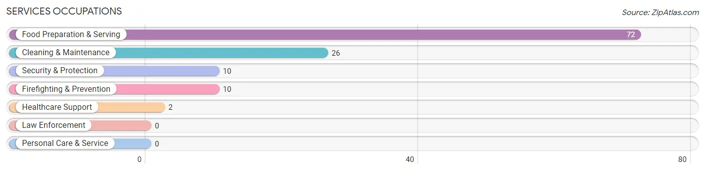 Services Occupations in Mount Vernon