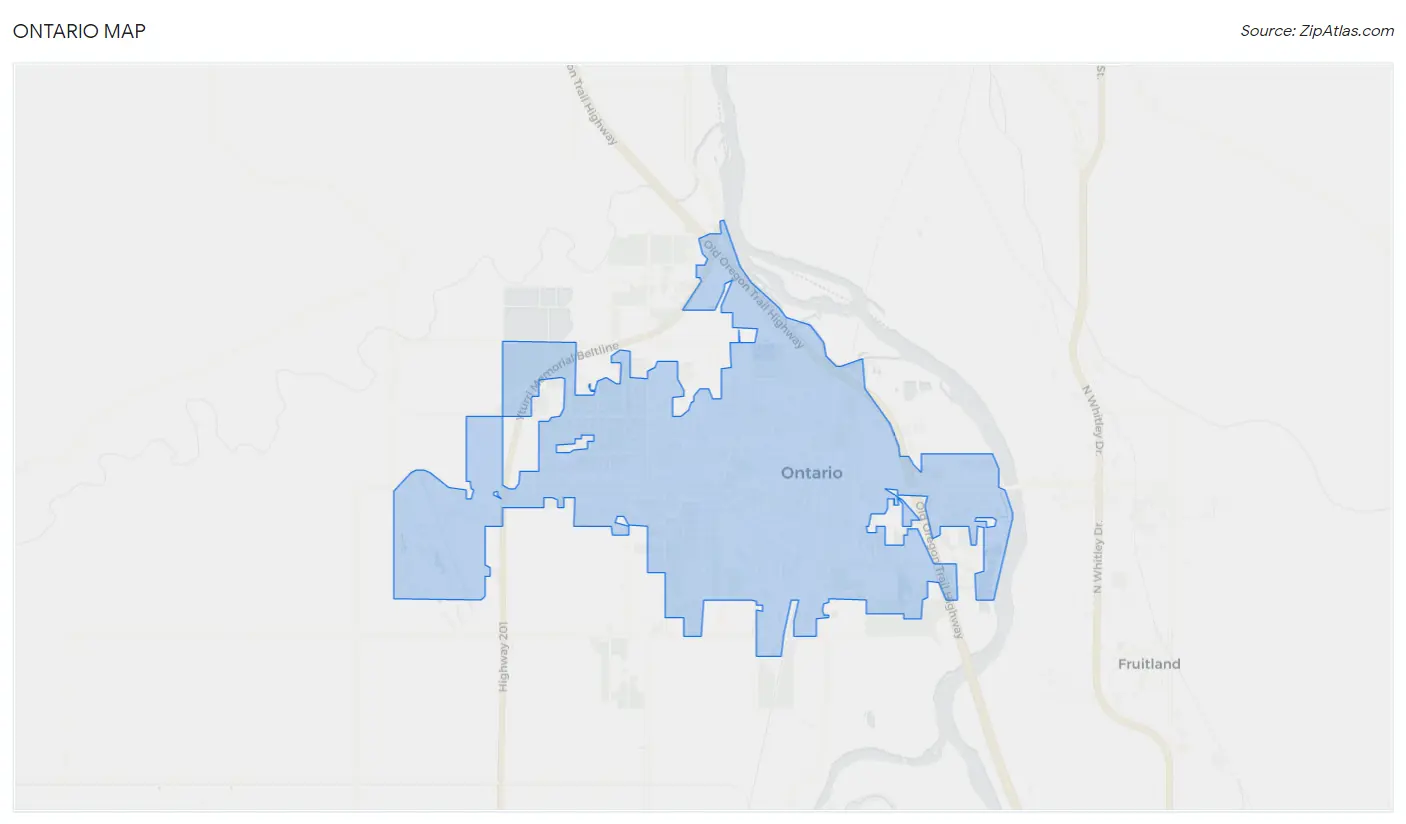 Ontario Map