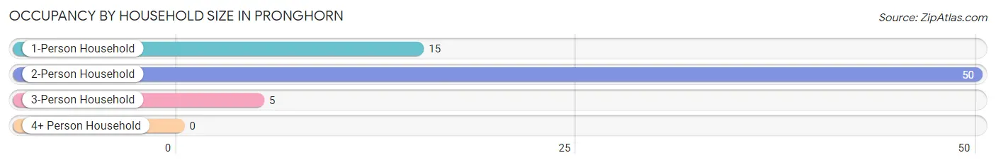 Occupancy by Household Size in Pronghorn