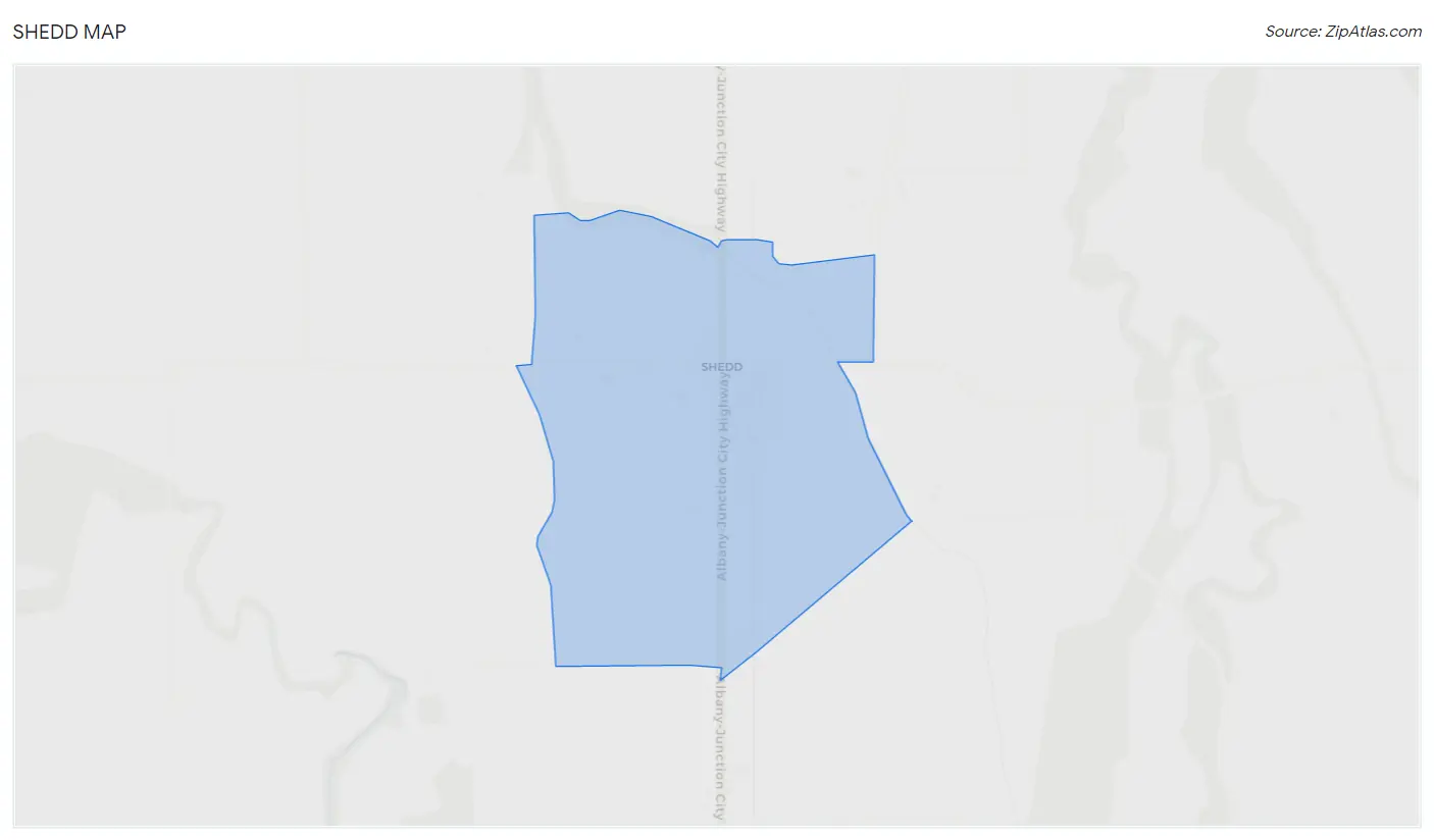 Shedd Map