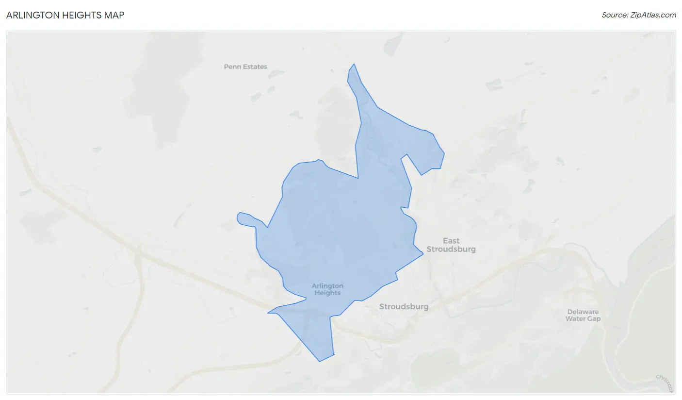 Arlington Heights Map