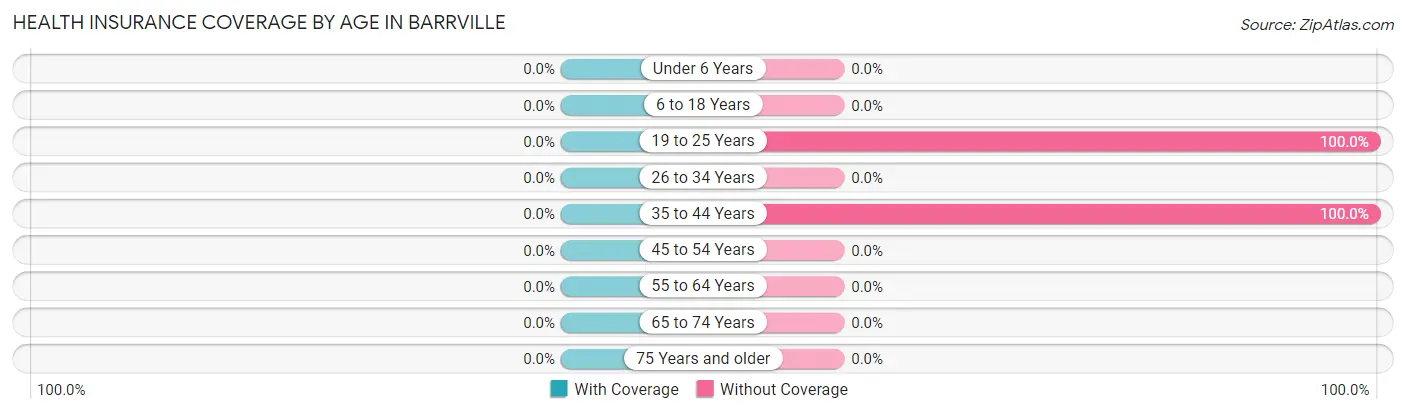 Health Insurance Coverage by Age in Barrville