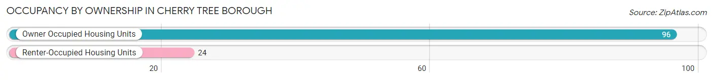 Occupancy by Ownership in Cherry Tree borough