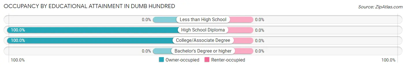 Occupancy by Educational Attainment in Dumb Hundred
