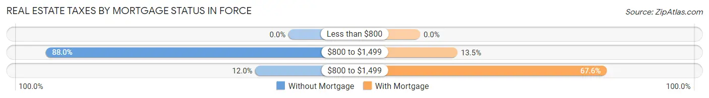 Real Estate Taxes by Mortgage Status in Force