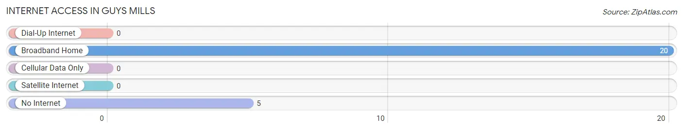 Internet Access in Guys Mills