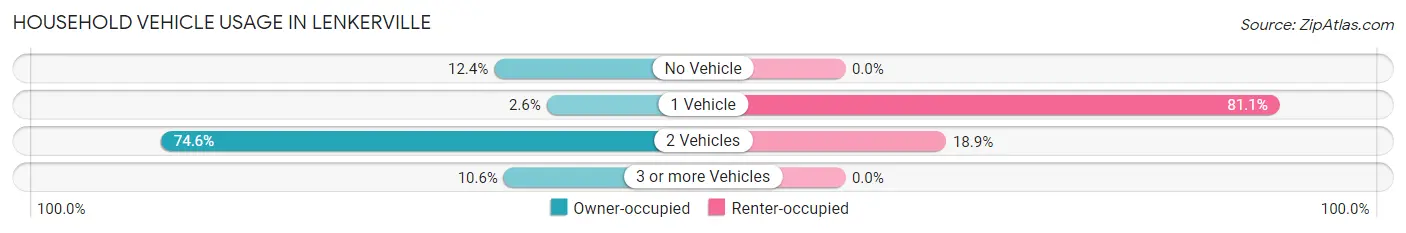 Household Vehicle Usage in Lenkerville