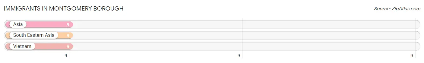 Immigrants in Montgomery borough