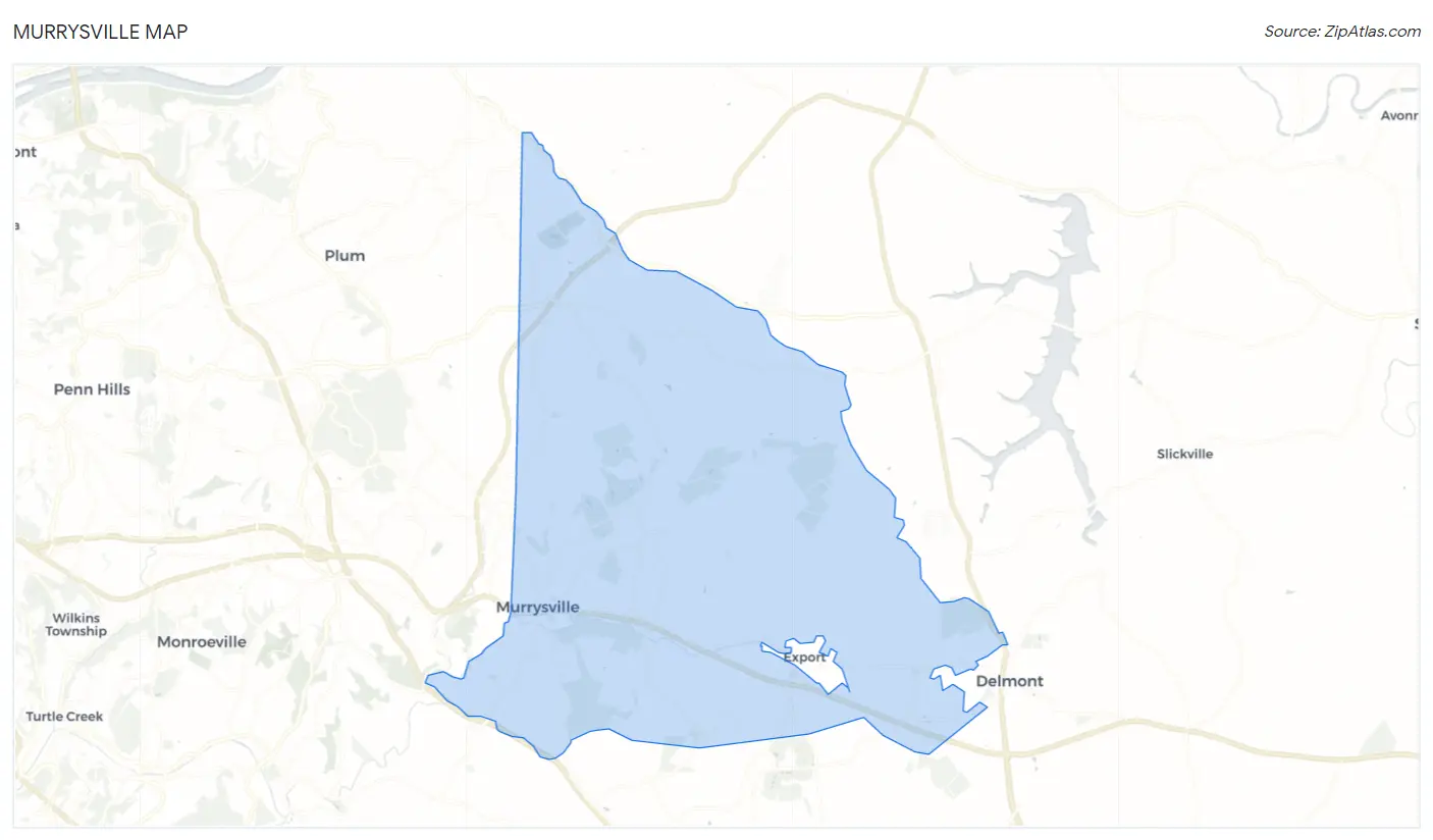 Murrysville Map