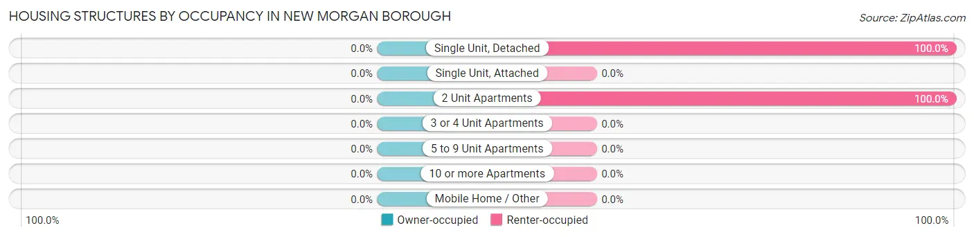 Housing Structures by Occupancy in New Morgan borough