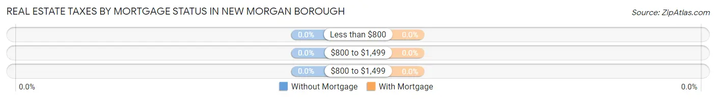 Real Estate Taxes by Mortgage Status in New Morgan borough