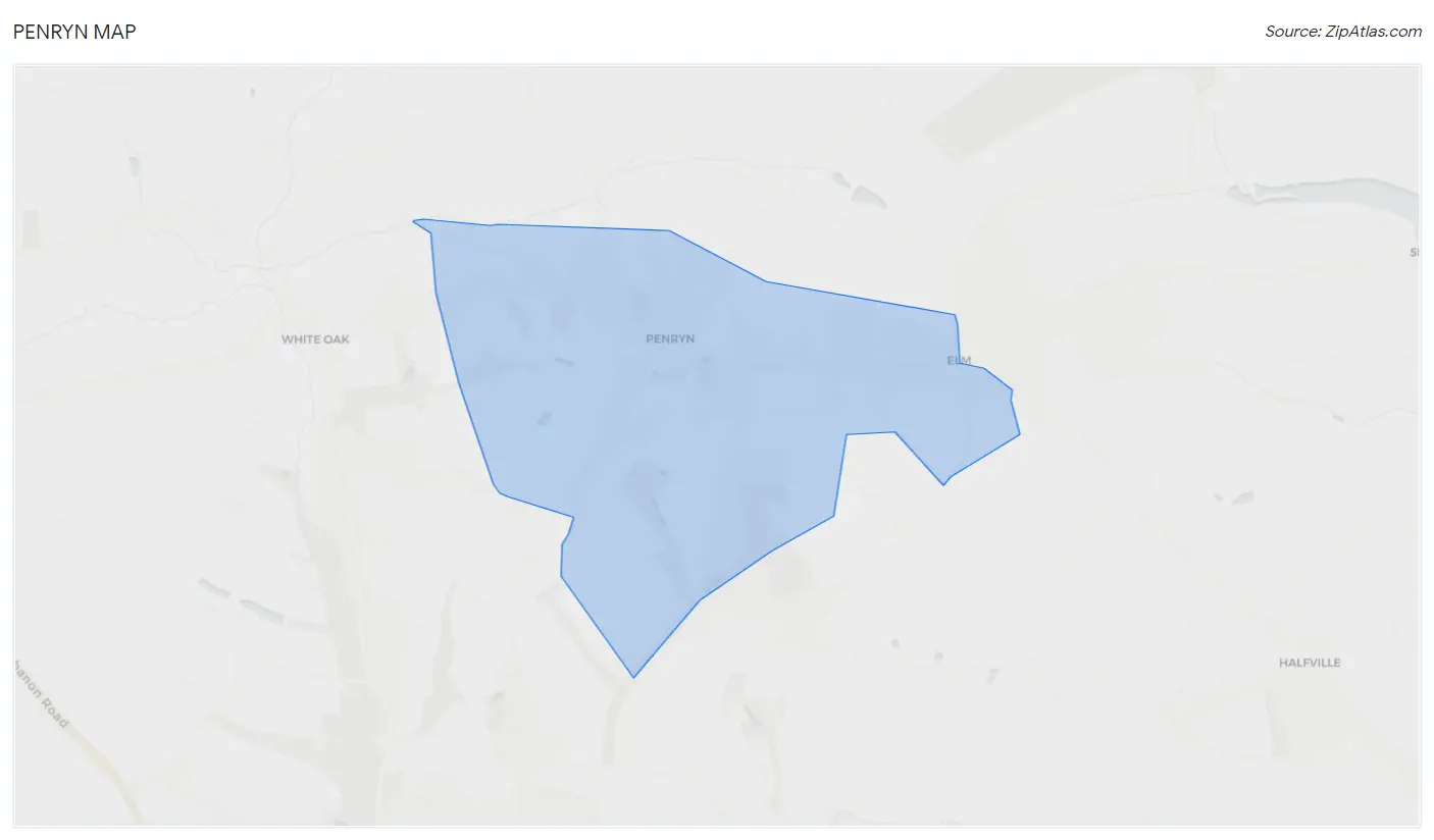 Penryn Map