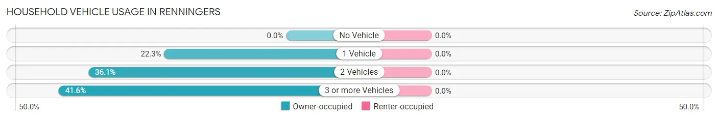 Household Vehicle Usage in Renningers