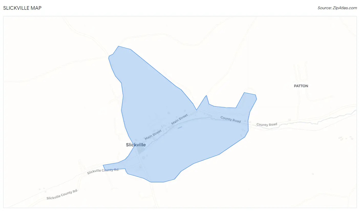 Slickville Map