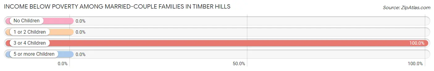 Income Below Poverty Among Married-Couple Families in Timber Hills