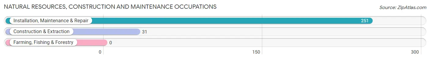 Natural Resources, Construction and Maintenance Occupations in Trainer borough