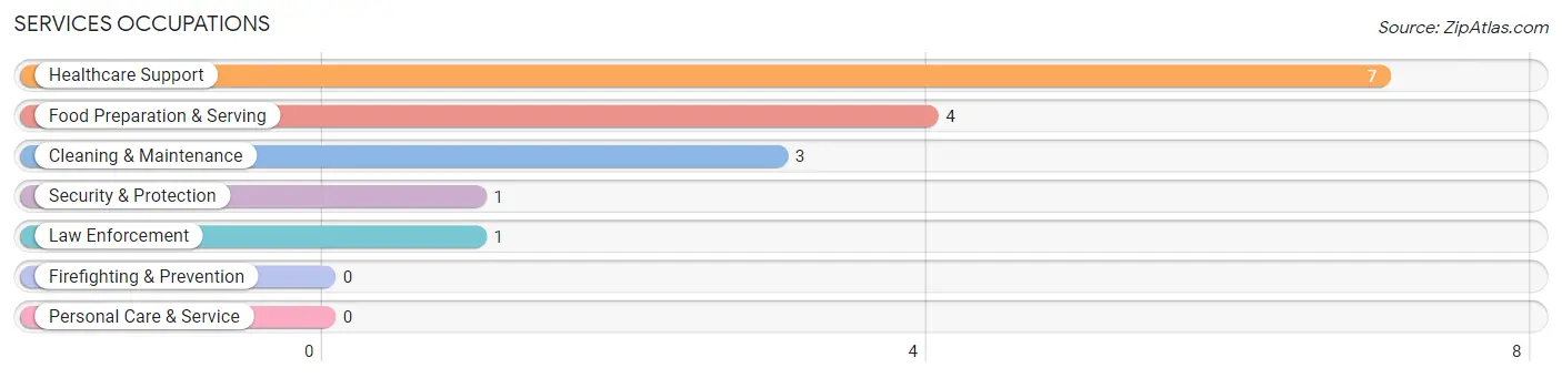 Services Occupations in Twilight borough