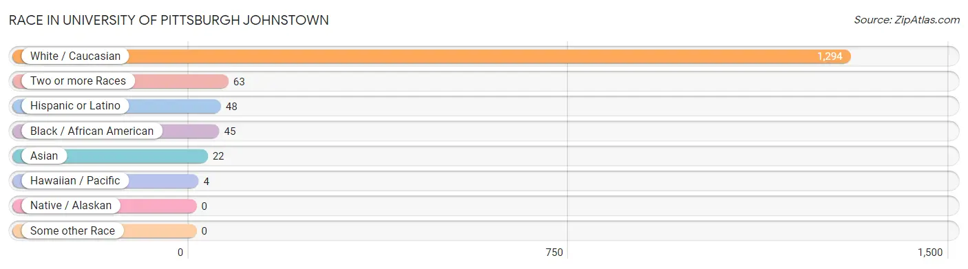 Race in University of Pittsburgh Johnstown