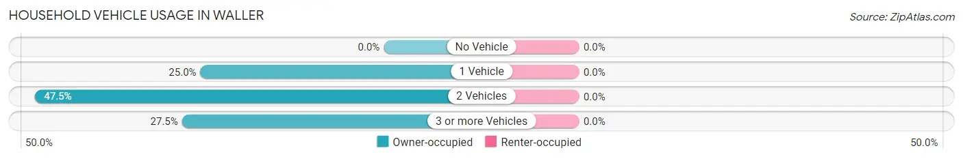 Household Vehicle Usage in Waller