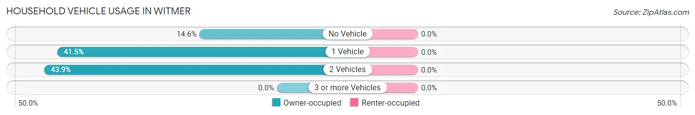 Household Vehicle Usage in Witmer