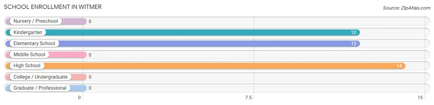 School Enrollment in Witmer