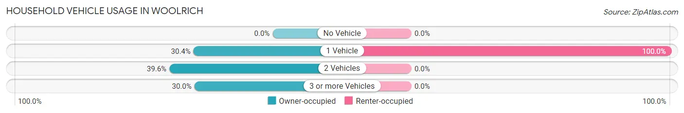 Household Vehicle Usage in Woolrich