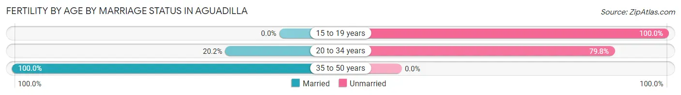 Female Fertility by Age by Marriage Status in Aguadilla