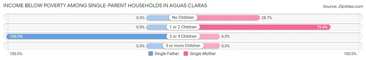 Income Below Poverty Among Single-Parent Households in Aguas Claras