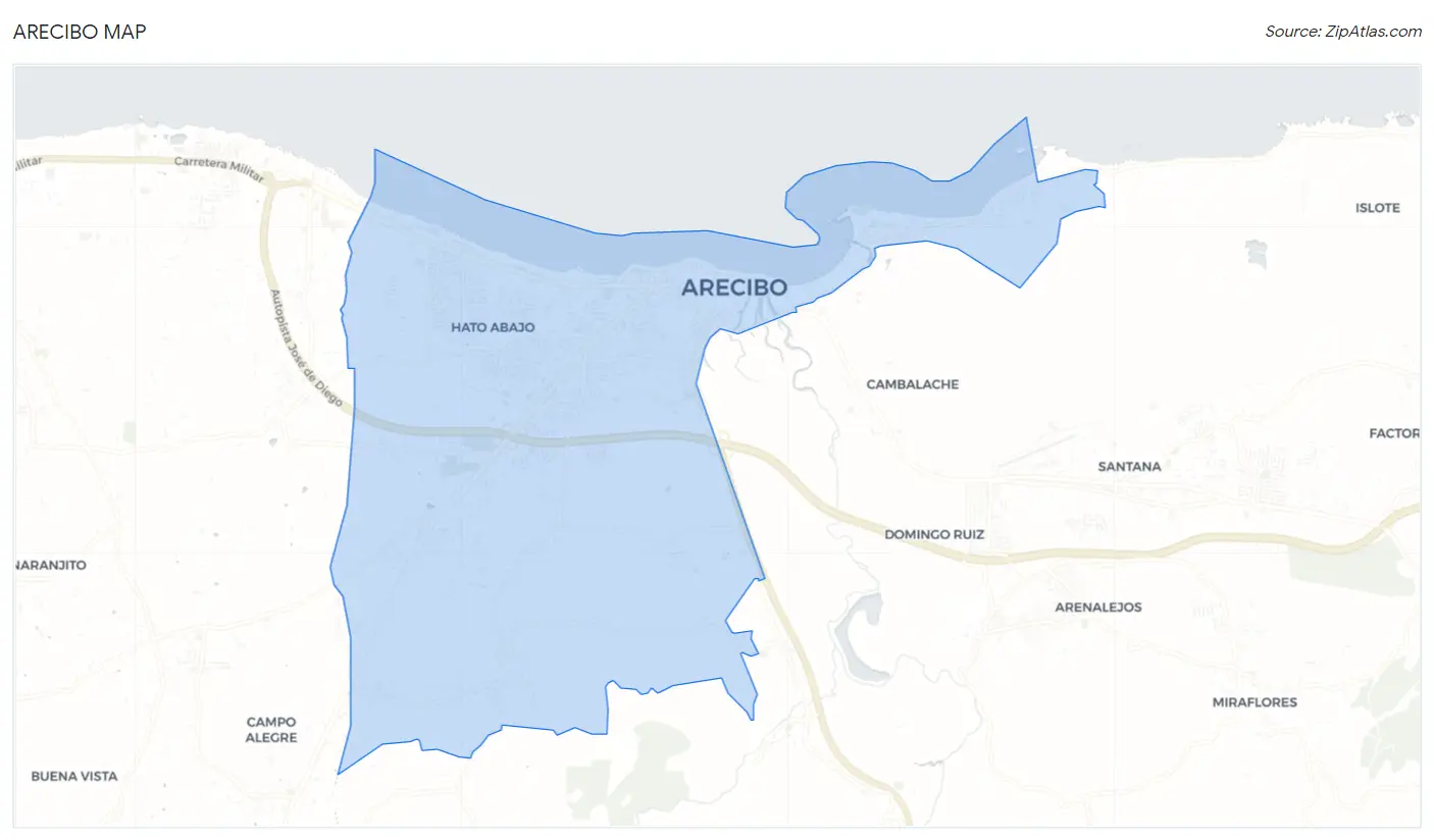 Arecibo Map