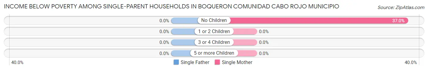 Income Below Poverty Among Single-Parent Households in Boqueron comunidad Cabo Rojo Municipio