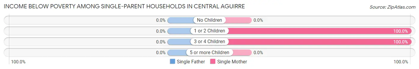 Income Below Poverty Among Single-Parent Households in Central Aguirre
