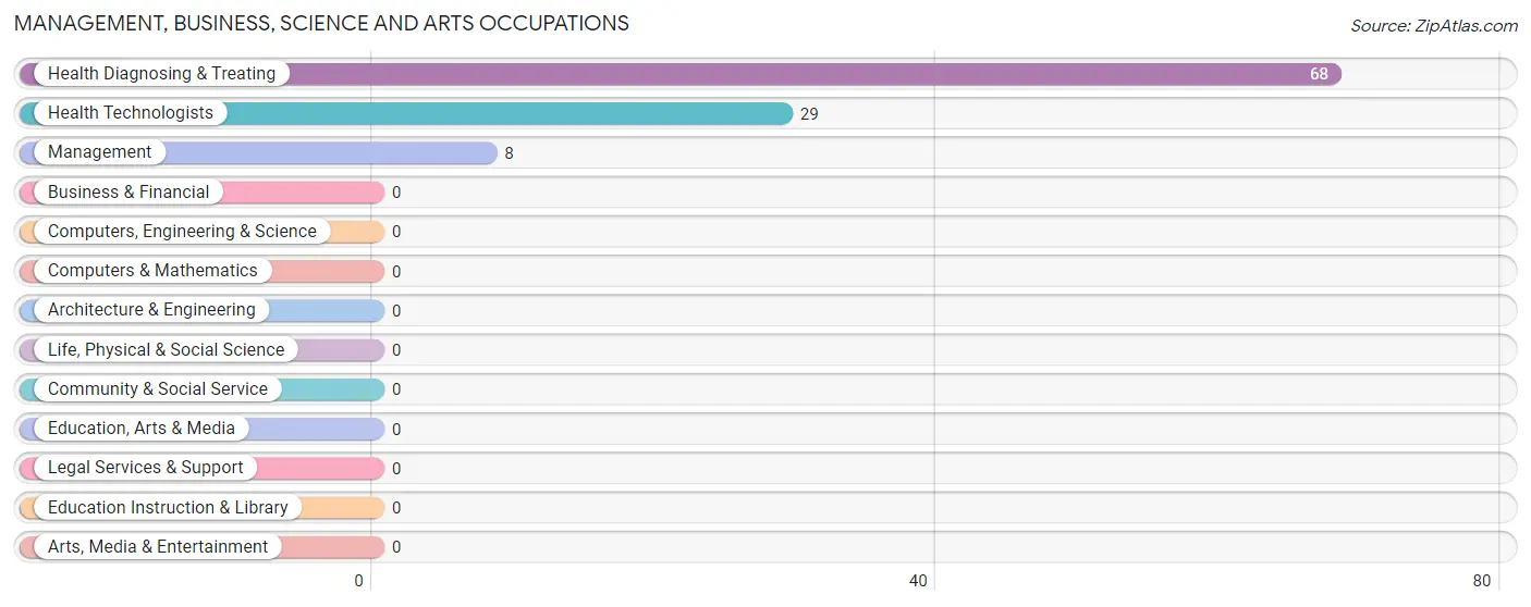 Management, Business, Science and Arts Occupations in Jobos