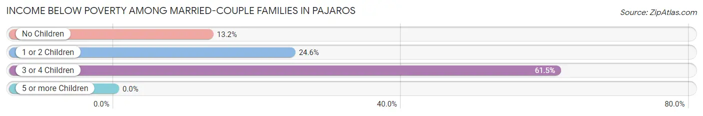 Income Below Poverty Among Married-Couple Families in Pajaros